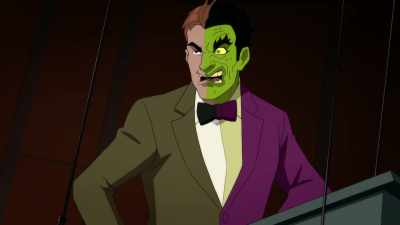 We'll start the bidding at $1 million.
(LAUGHING) - Batman vs  Two Face