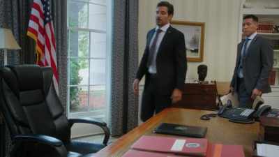 WE'LL START WITH
THE CABINET MEETING - Tyler Perry's The Oval