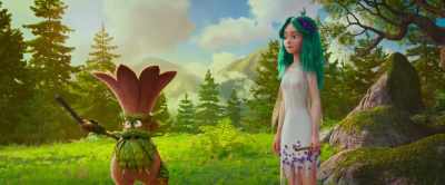 Well, he started it.
He has to leave. - Mavka: The Forest Song