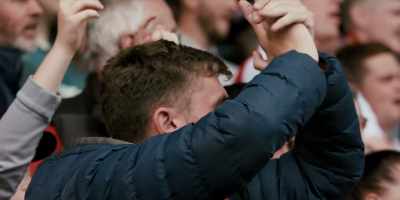 Well, Stockport was loud.
This is louder, I think. - Welcome to Wrexham