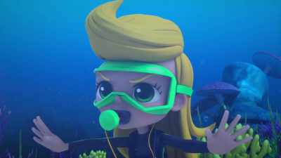 We'll stop, I promise.
We'll never go diving again. - Rainbow Rangers