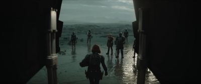 We'll survey the surface until we find
the Forge and create a safety zone. - The Mandalorian