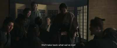 We'll take back what we've lost! - Rurouni Kenshin: The Beginning