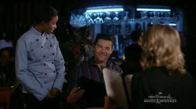 WELL, TAKE YOUR TIME
STUDYING THE MENU, - Garage Sale Mysteries: Picture a Murder