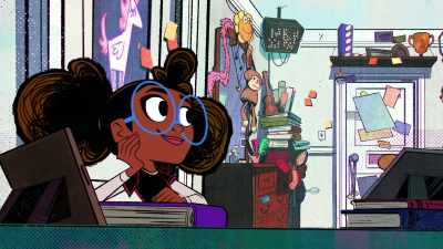 Well, technically,
it's not in the apartment. - Marvel's Moon Girl and Devil Dinosaur
