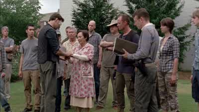 Well, thank you, dear, but we'll find another way you can help us. - The Walking Dead