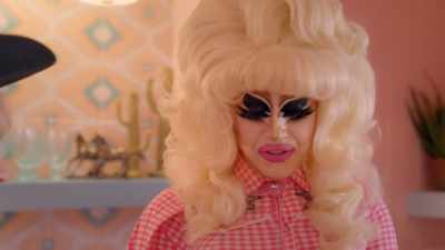 Well, thank you so much for bringing
something that you made yourself - Trixie Motel