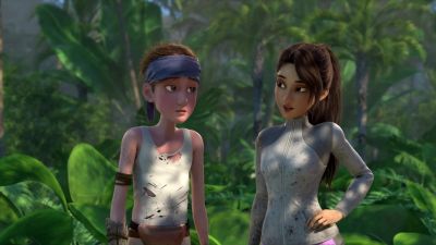 -Well, that was easy. -All we need now is Firecracker. - Jurassic World: Camp Cretaceous