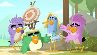 Well, that was perfect.
I'll be in my trailer. - Angry Birds: Summer Madness