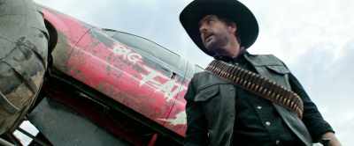 Well, that's funny.
When I parked in it, - Zombieland: Double Tap