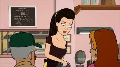 Well, that's great! Oh,
we can do three tickets - Corner Gas Animated