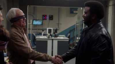 Well, that's quite a handshake
you have there. - Ghosted