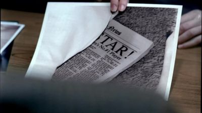 'Well, that's the paper
that ran after she won.' - Cold Case