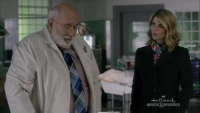 Well, the bruise
on her neck - Garage Sale Mystery: Murder By Text
