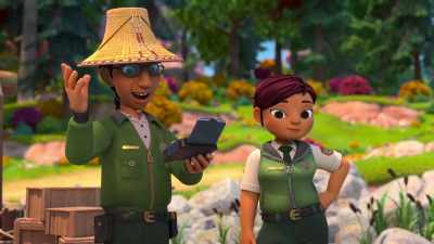 Well, the current is average,
the algae is healthy, - Spirit Rangers