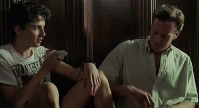 Well, the kitchen table sure is. - Call Me by Your Name