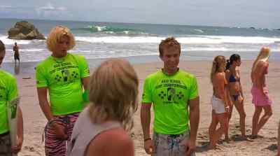 Well the Laguna Barneys managed not to drown - Surf School