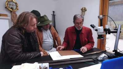 WELL, THE METAL
ITSELF IS HARD, - Lost Relics of the Knights Templar