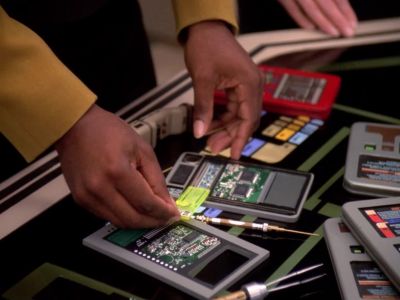 Well, the paths
are functioning normally. - Star Trek: The Next Generation