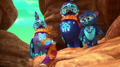 Well, the thunderbirds
haven’t seen Squash either. - Spirit Rangers