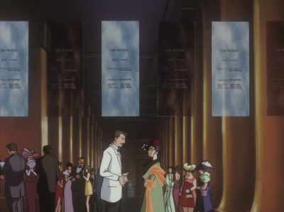 Well, then, I'm afraid
I can't let you in, madam. - Cowboy Bebop