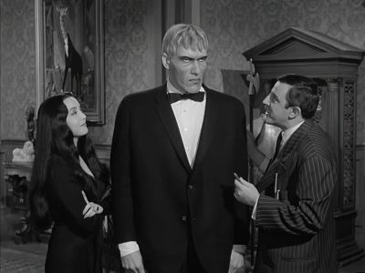 Well, then, Lurch,
smile to show us - The Addams Family