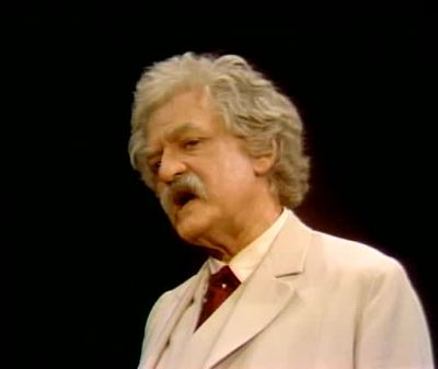 Well then says I what's the use in you learning to do right - Hal Holbrook: Mark Twain Tonight!