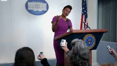 Well, then, why don't you
come on up here - Tyler Perry's The Oval