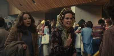 Well, there is
a public restroom that way. - Mrs. America