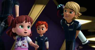 Well, there's Chocolate-covered
Choco-Saurs, Maple Muckety-Mucks. - Spy Kids: Mission Critical