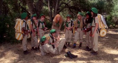 Well there's multiple contusions and possibly a cracked fibula - Troop Beverly Hills
