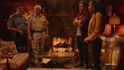 Well, these nice people don't
need your ghost walk spiel. - Adult Swim Yule Log