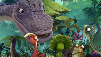 Well, once they go
into their little sleeping sacs, - Gigantosaurus