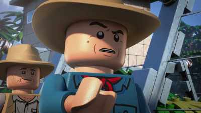 Well, they're about as fast
as a cheetah, - LEGO Jurassic Park: The Unofficial Retelling