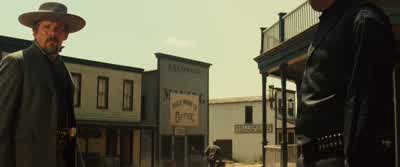 Well, this is quite the welcome party. - The Magnificent Seven