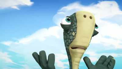 Well, you three made new friends - Gigantosaurus