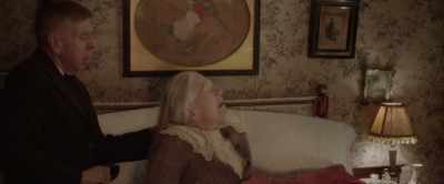 Well, today mother,
I saw a man... - Mrs  Lowry and Son