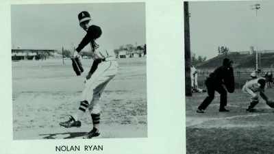 Well, he told me I had
the best arm he'd ever seen, - Facing Nolan