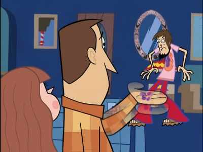 Well, too bad because Shell
belongs to both of us! - Clone High