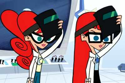 Well, it took one week
of intensive labor - Johnny Test