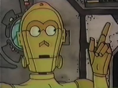 Well trust a droid to get to the bottom of things - The Star Wars Holiday Special