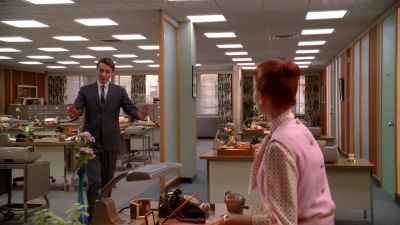 - Well, it turns out things are splendid.
- That's good. - Mad Men