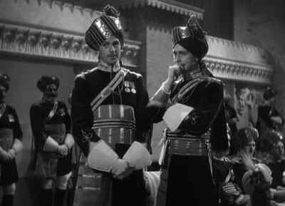 Well, uh, go ahead.
Uh, I'm watching you closely. - The Lives of a Bengal Lancer