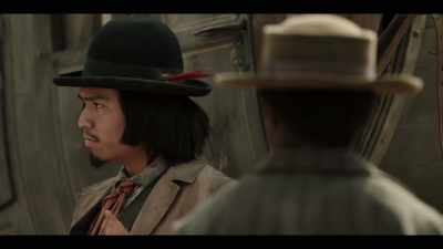 Well, uh,
sorry to disappoint you, sir. - Lawmen: Bass Reeves