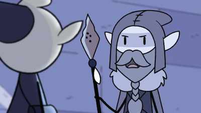 Well, uh, we were so angry
about being exiled, - Hilda
