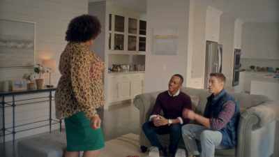 - Well, uh, what--what exactly
were you going for? - A Jenkins Family Christmas