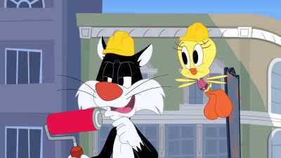 - Well, uh, yeah,
they can, but...
- Oh, goody! - Bugs Bunny Builders
