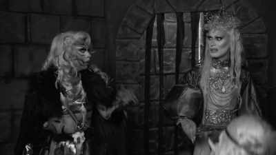 - Well waiting here
would only...wait...
I'm so sorry, line? - The Boulet Brothers' Dragula: Titans