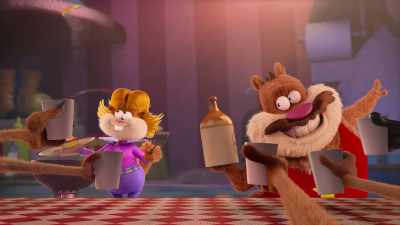 Well, who wants walnut milk? I got some! - Saving Bikini Bottom: The Sandy Cheeks Movie