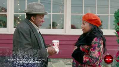 Well, this warm coffee
will heat me right up, ma'am. - A Christmas Winter Song